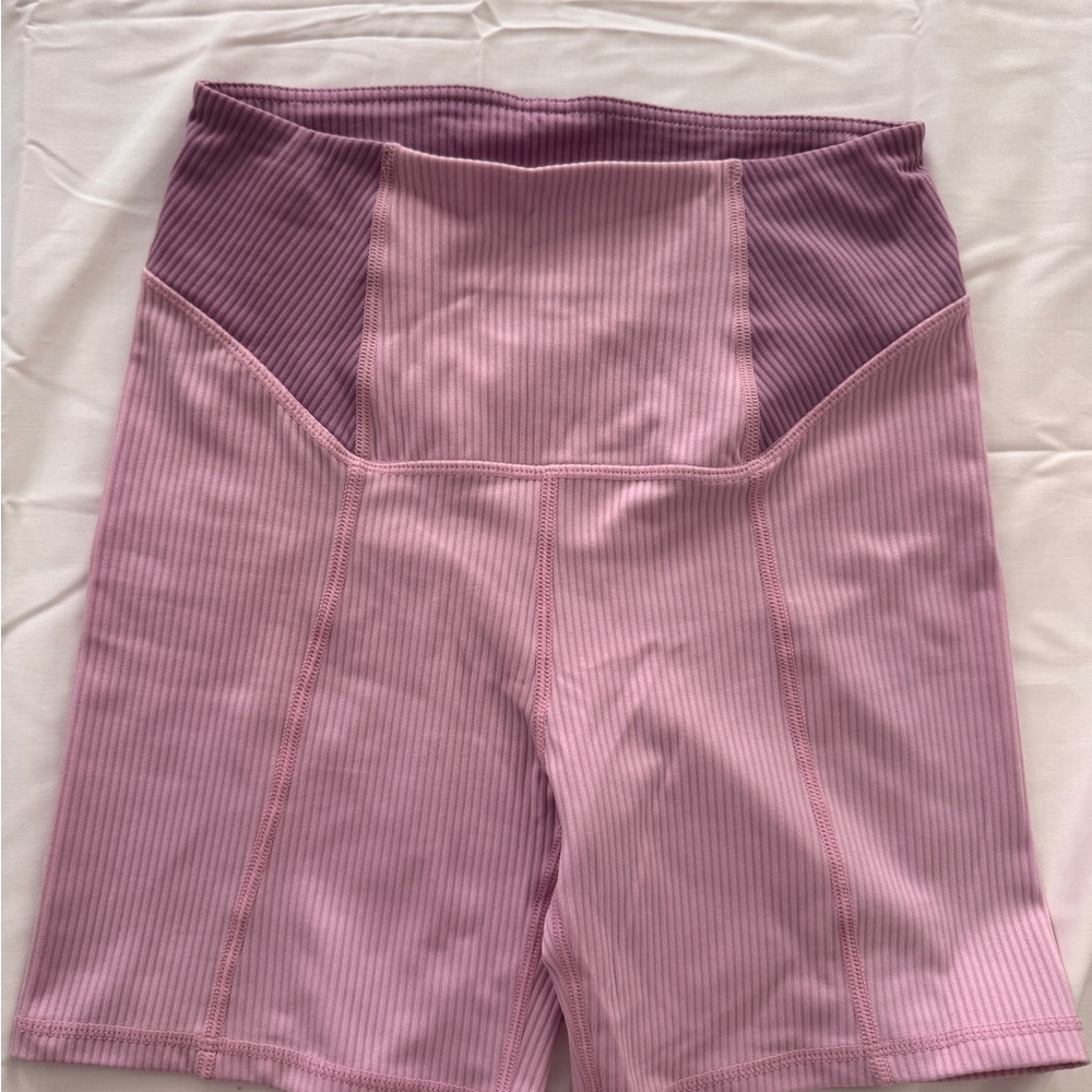 For Love & Lemons Lavender Ribbed Set - Picture 3 of 7